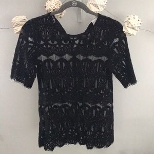 BCBGeneration lace top